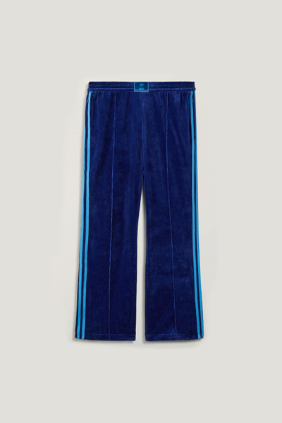 adidas Originals by Avavav velvet track pants blue