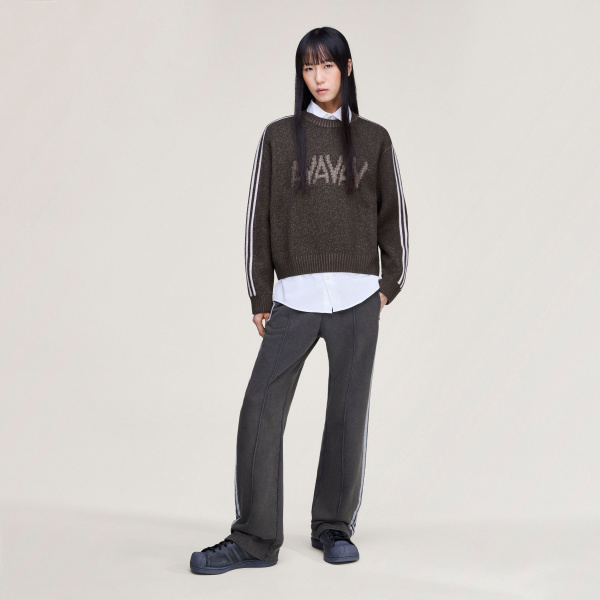 adidas Originals by Avavav crewneck sweater brown