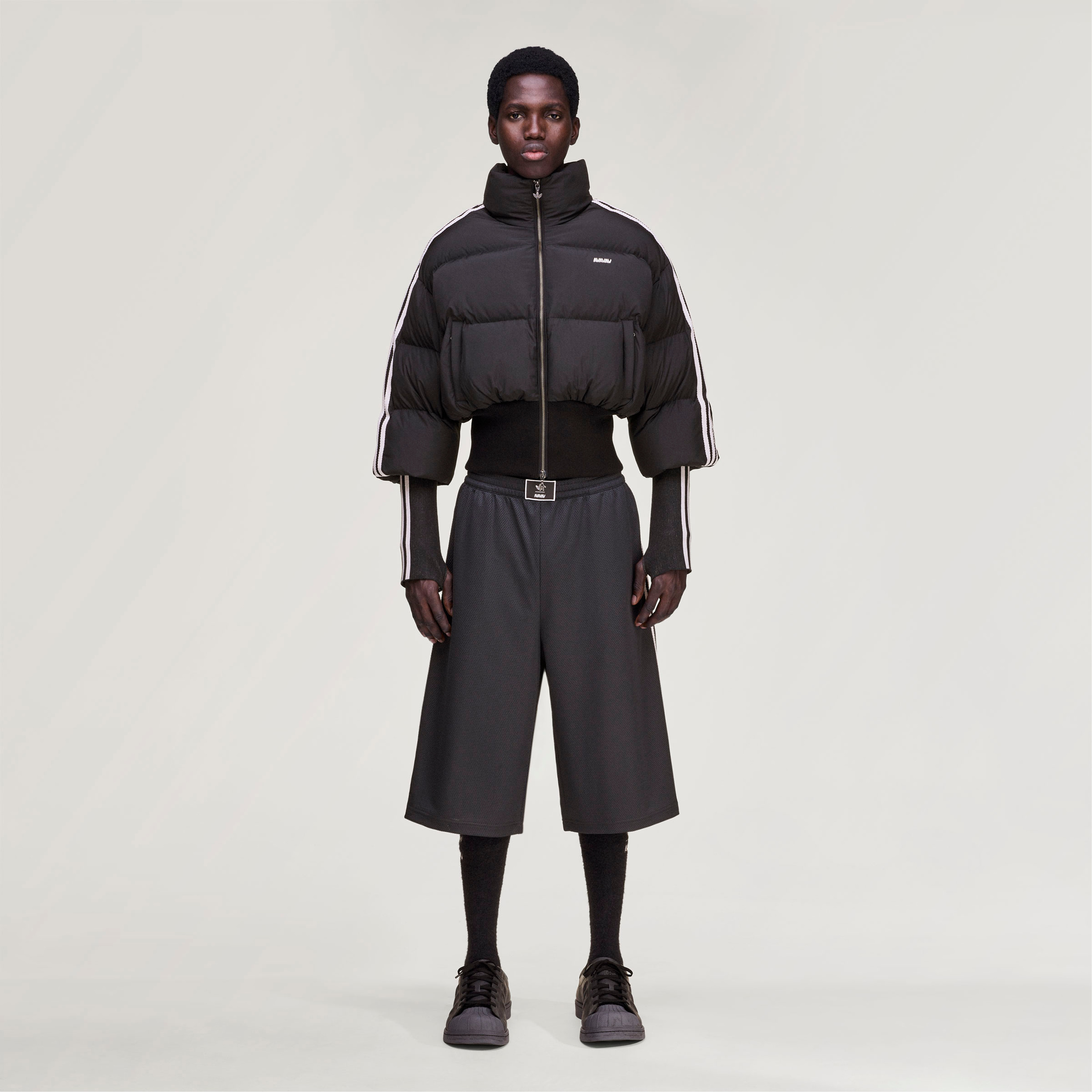 adidas Originals by Avavav basketball shorts black