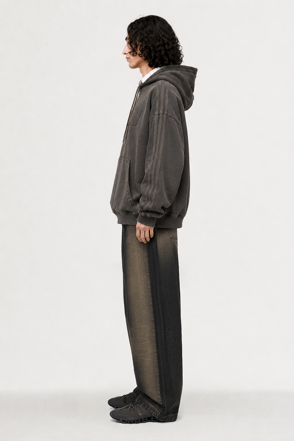 Adidas by Avavav Shoulderless Hoodie | AVAVAV