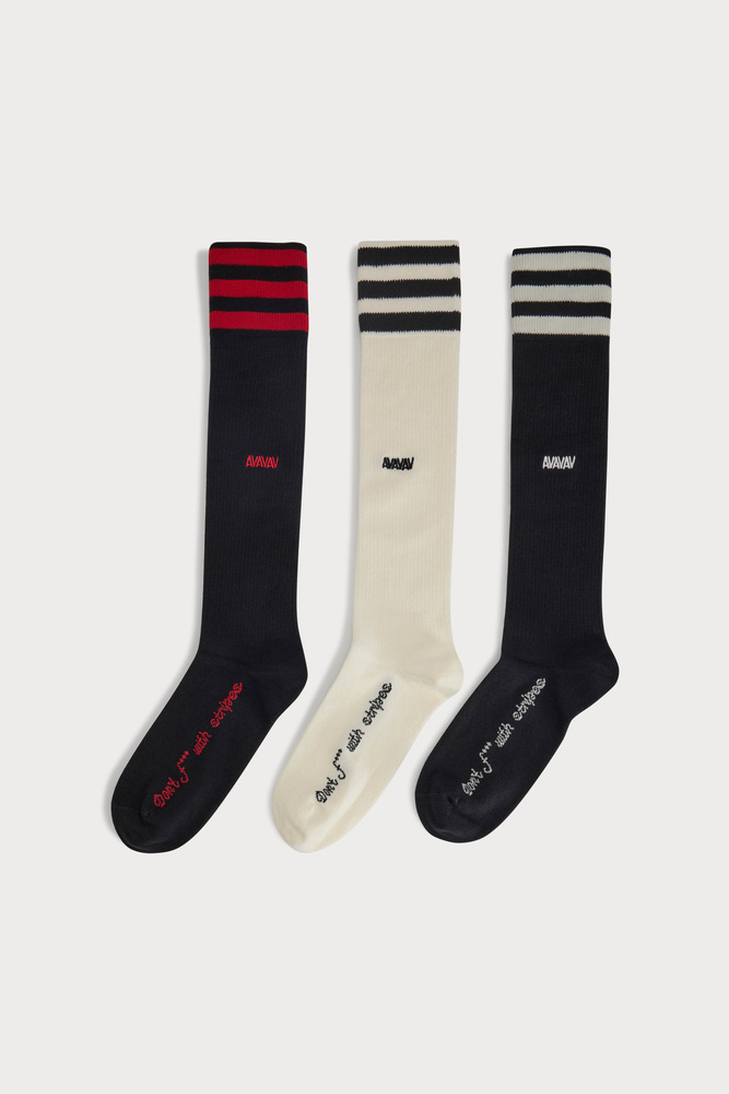  x AVAVAV ロングソックス セット Adidas by Avavav Knee Socks | AVAVAV
