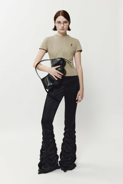 Pleated pants
