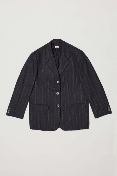 Avavav AW24 relaxed tailored blazer grey