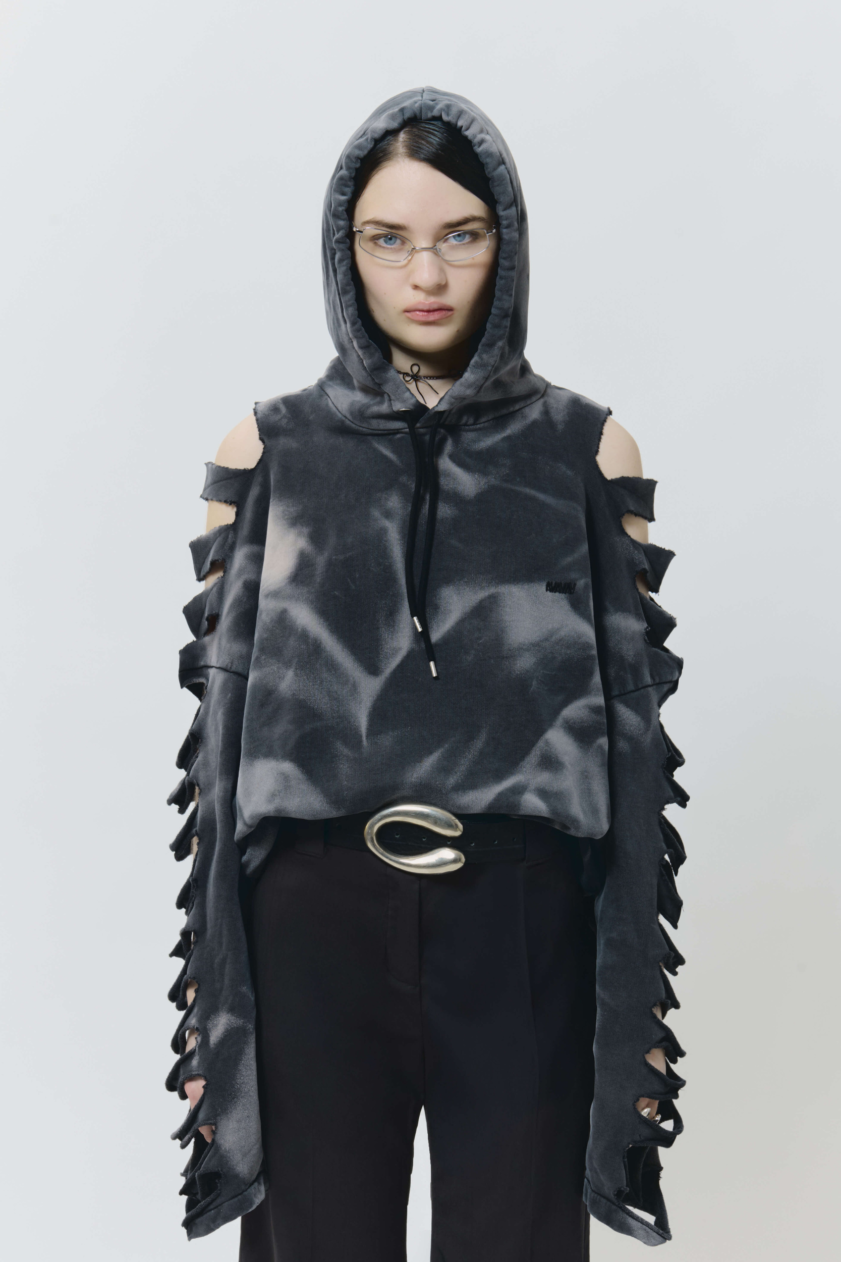 Avavav AW24 cutout hoodie