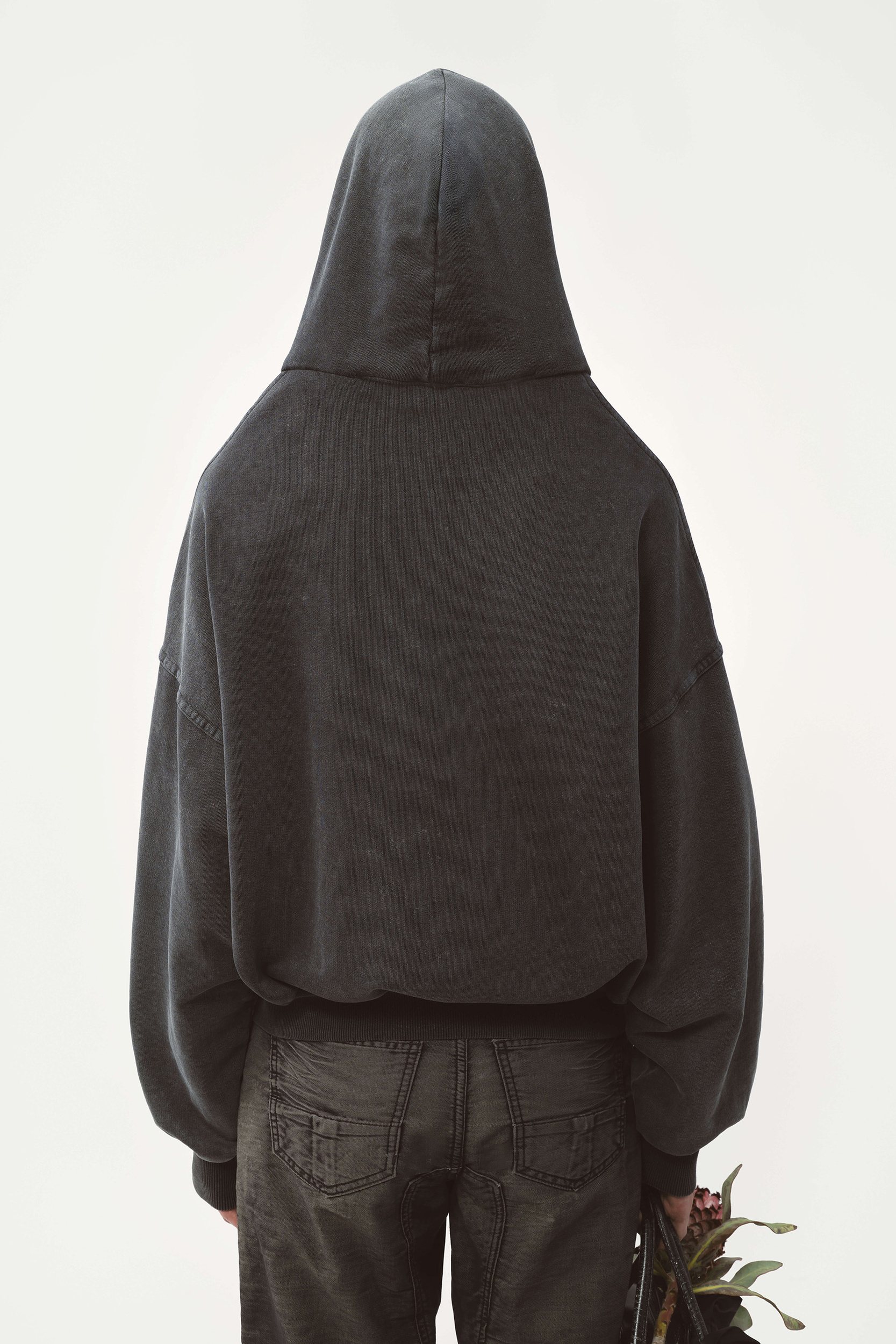 新品 adidas by Avavav SHOULDERLESS HOODIE Adidas Red Oversized Shoulderless Hoodie