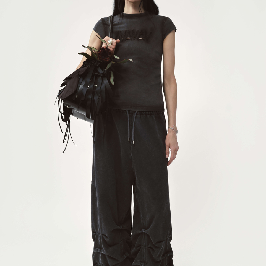 パンツ AVAVAV smock-detail wide-leg jeans Smock detailed jeans