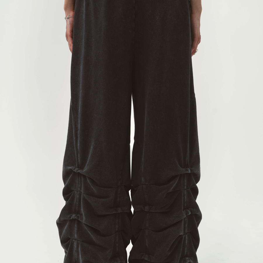 パンツ AVAVAV SMOCKED TRACK PANT WASHED BLACK 352_bb112b86a5-poppy-track-