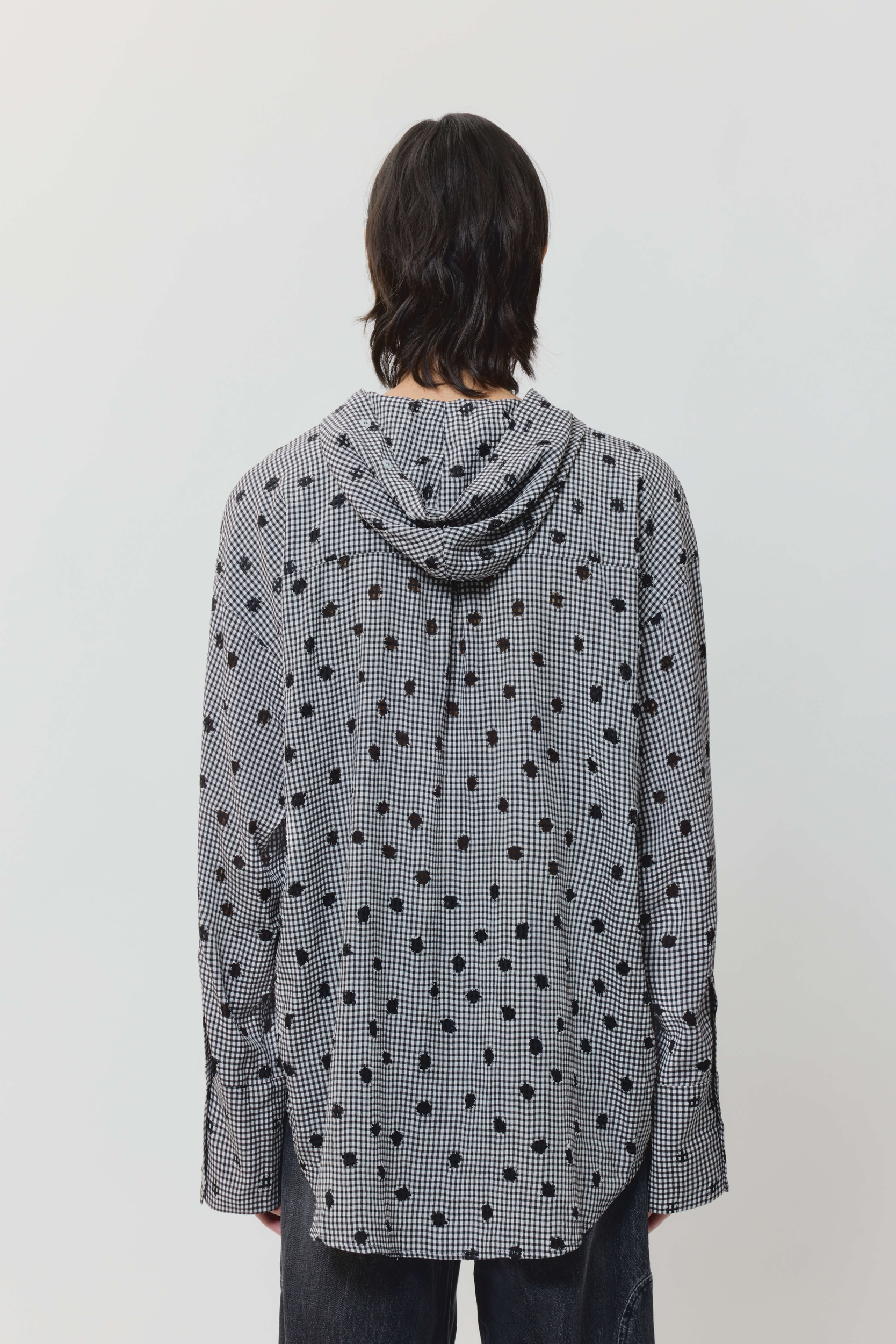 コ*ロ様 25SS AVAVAVアヴァヴァヴ　Button Up Hoodie Hooded button-up shirt