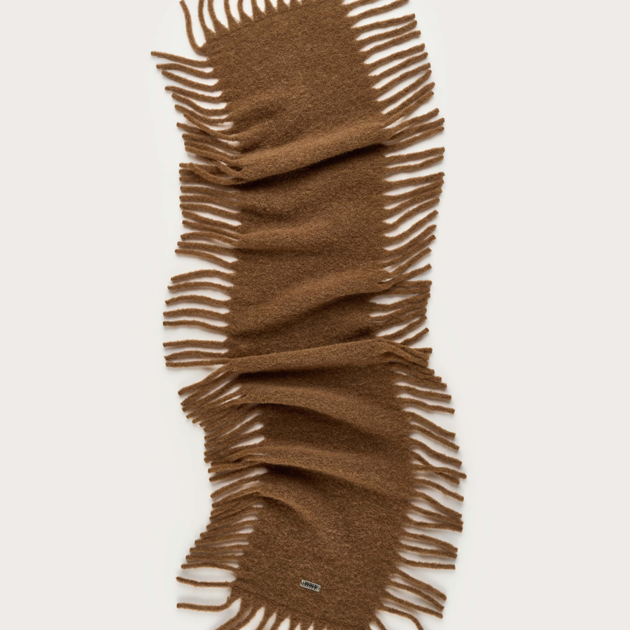 Centipede scarf brown