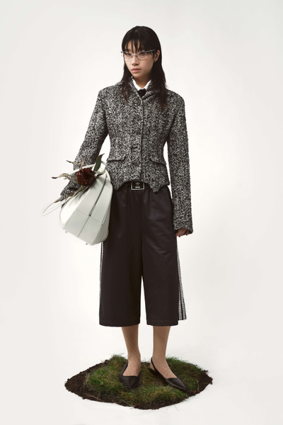Petite blazer bouclé