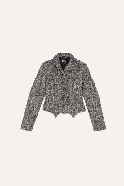 Avavav FW25 Beate blazer bouclé black/white — Avavav