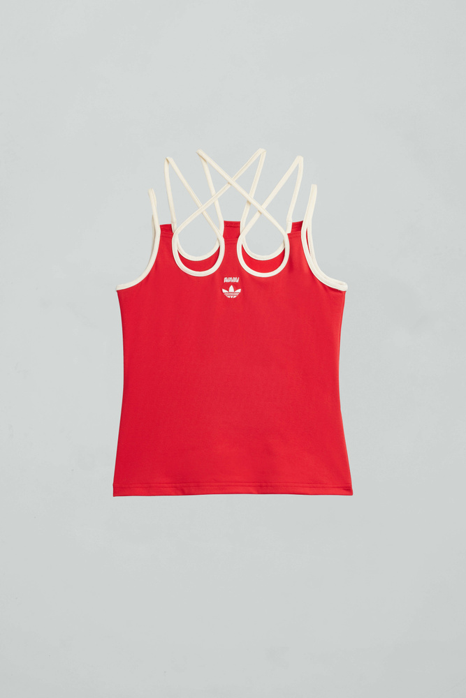 adidas by Avavav SLASHED T-SHIRT カーボン（アディダス バイ