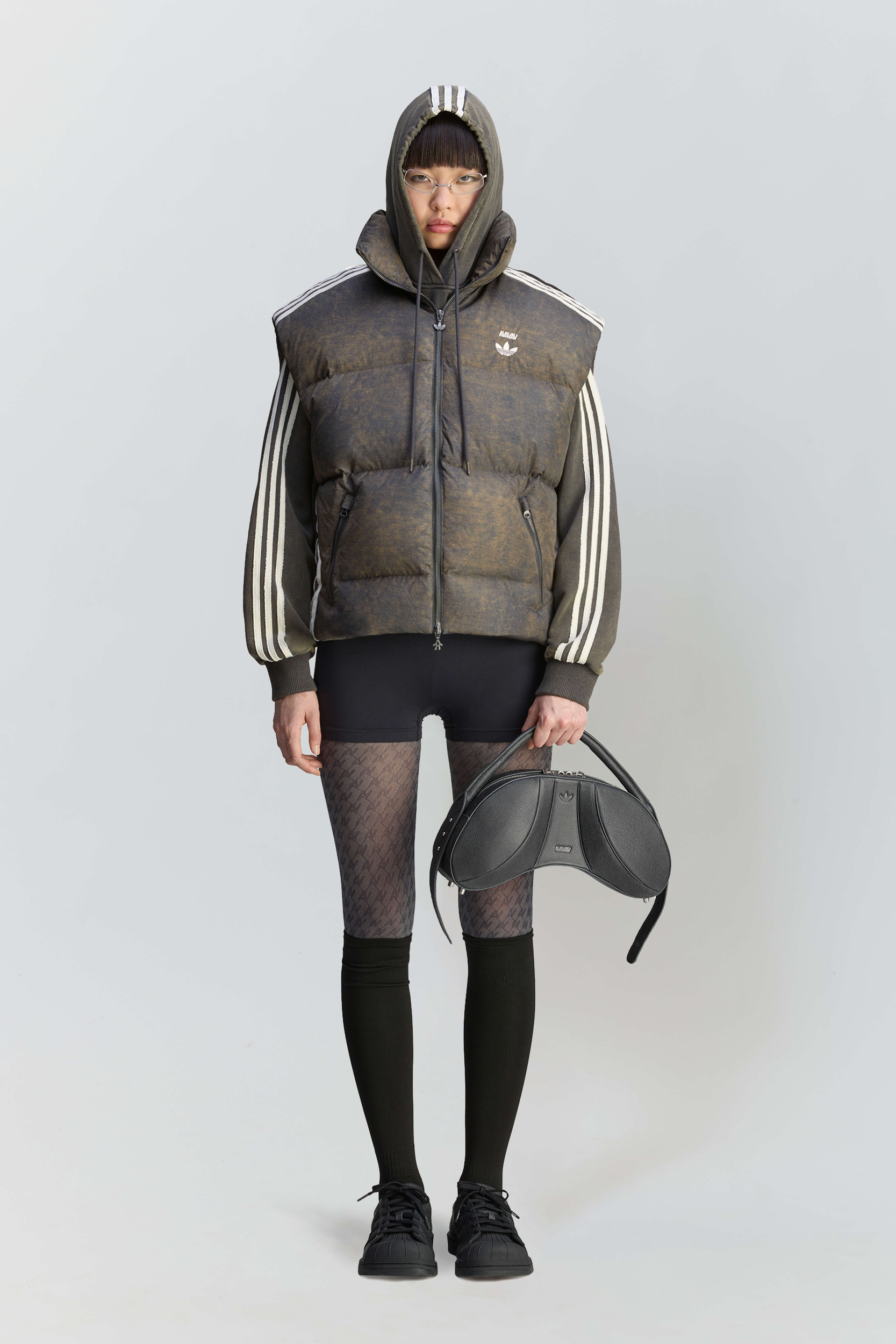 adidas Originals by Avavav sculpted handbag