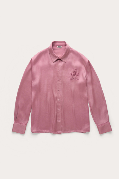 Avavav satin shirt washed pink